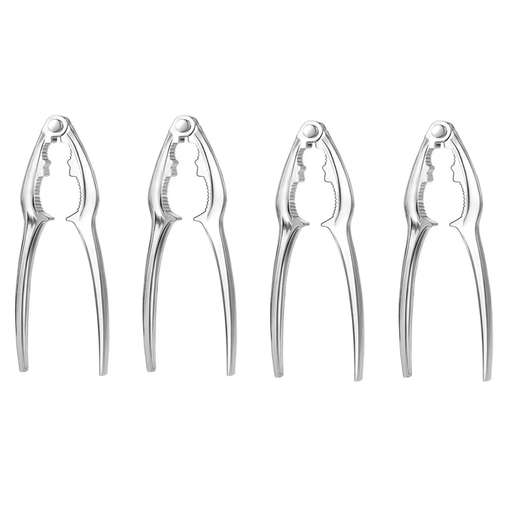 5‑Pack Crab Leg / Crab Claw Crackers – Stainless Steel – Modern Style